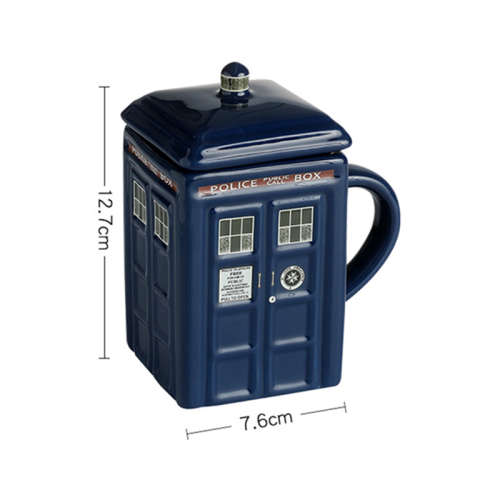 Police Booth Shape Cup