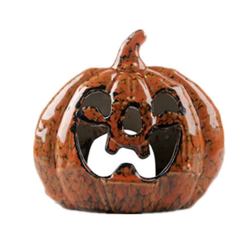 Halloween Pumpkin Candle Holder