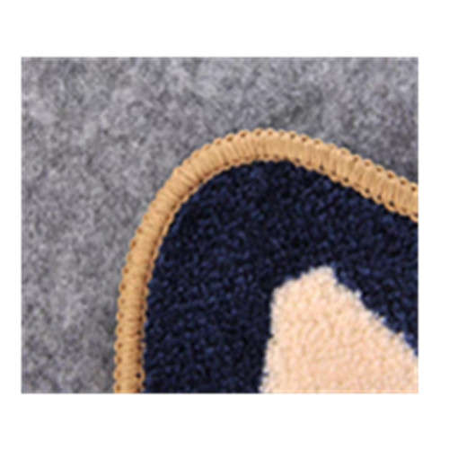 Cat Matilda door mat - Blue