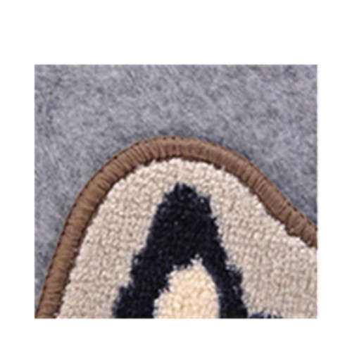 Standing cat Matilda door mat - Grey