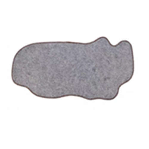 Standing cat Matilda door mat - Grey