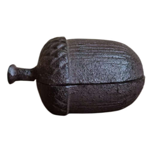 Vintage Iron Storage Box - Recumbent Acorn