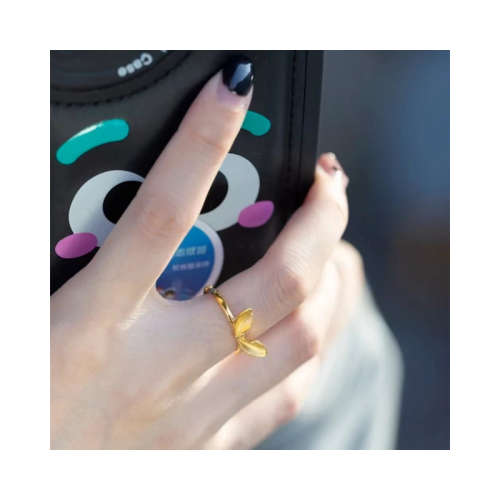 Cute Bunny Ears  Split Adjustable Ring