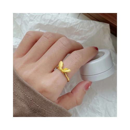 Cute Bunny Ears  Split Adjustable Ring