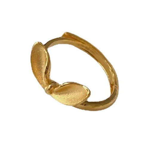 Cute Bunny Ears  Split Adjustable Ring