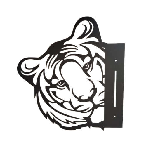 Garden Fence Ornament - Tiger