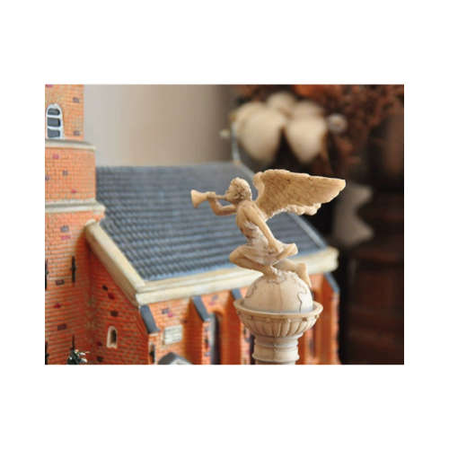 A pair of angel shaped retro Roman columns Ornaments