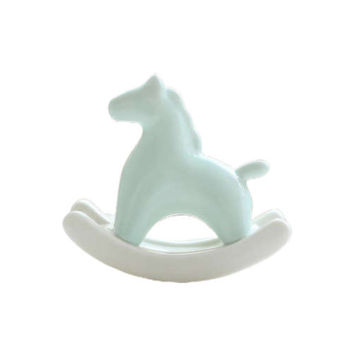 Rocking Horse Ornament - Azure