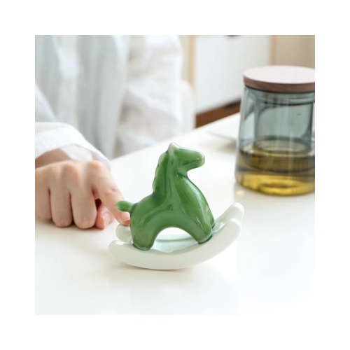 Rocking Horse Ornament - Turquoise