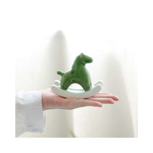 Rocking Horse Ornament - Turquoise
