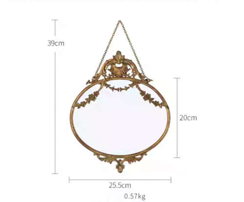 Vintage Angel Make Up Mirror