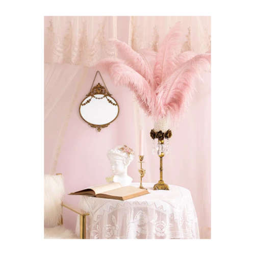 Vintage Angel Make Up Mirror