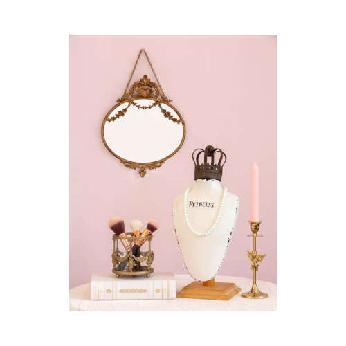 Vintage Angel Make Up Mirror