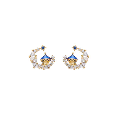 Moon Castle Earrings