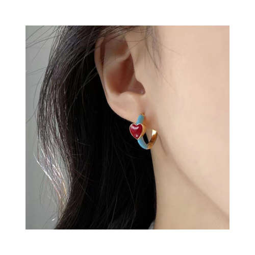 Love Drop Glaze Earrings
