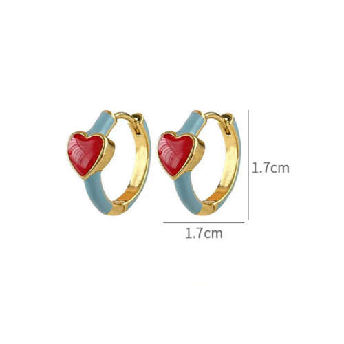 Love Drop Glaze Earrings