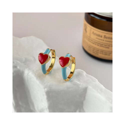 Love Drop Glaze Earrings