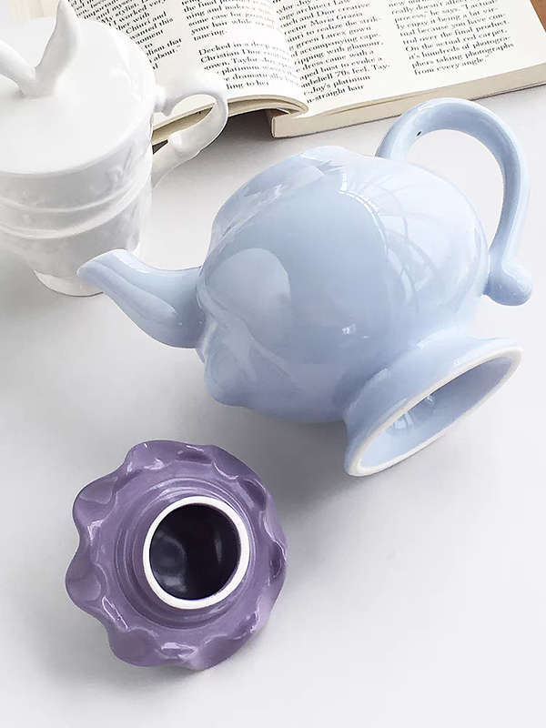 Nordic style Ceramic Tea Pot One Pot and One Cup