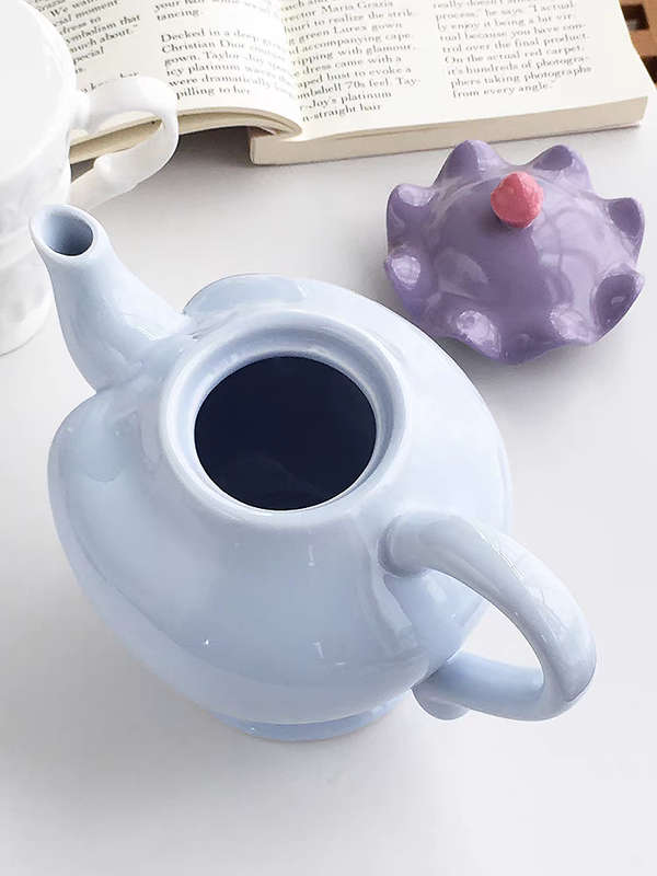 Nordic style Ceramic Tea Pot One Pot and One Cup