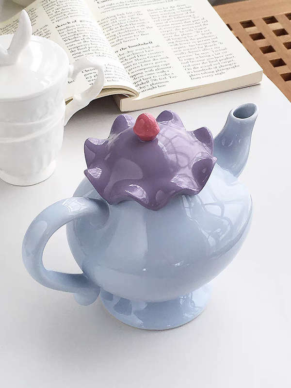 Nordic style Ceramic Tea Pot One Pot and One Cup