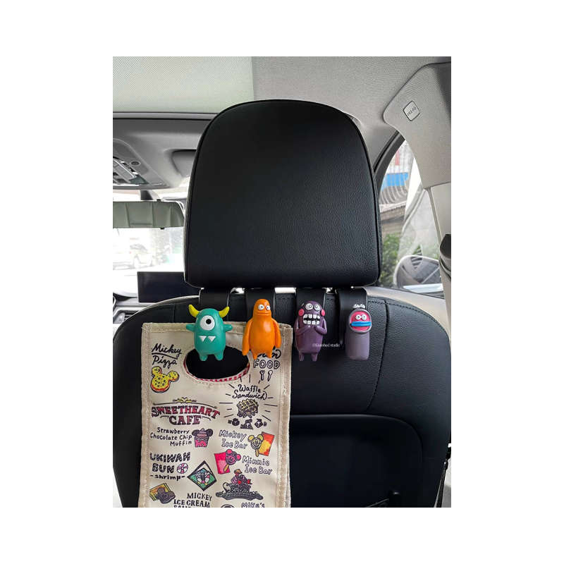 Monster Shape Vehicle Hooks Four-piece Set
