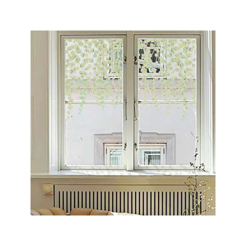 Flower vine shape static film window sticker