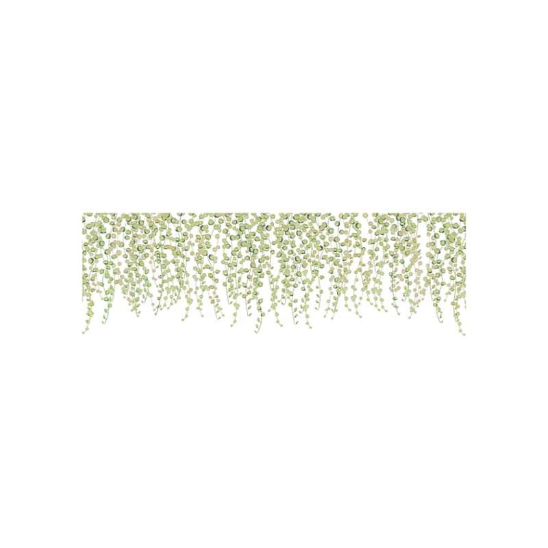 Flower vine shape static film window sticker