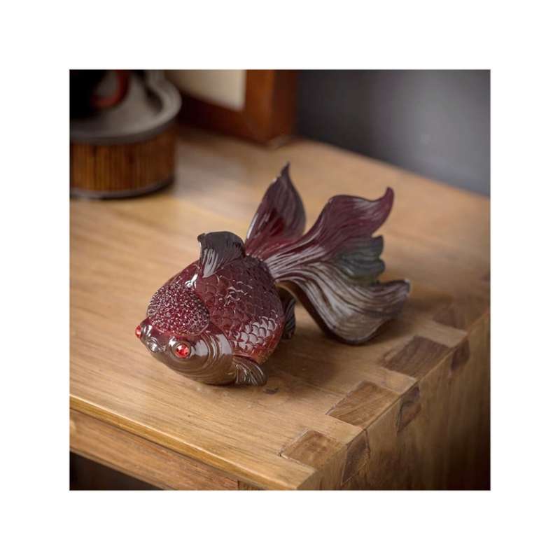 Preheating color-changing Goldfish Ornaments