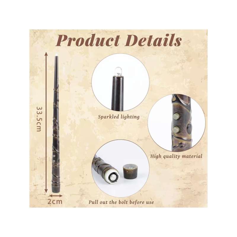 Harry Potter Floating Candles Wand Remote Control Light