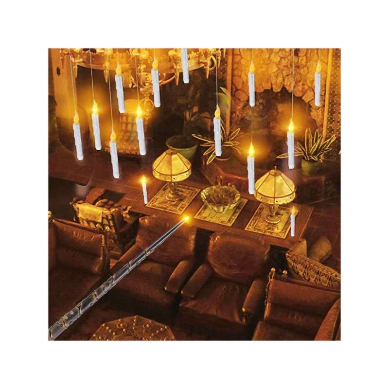 Harry Potter Floating Candles Wand Remote Control Light