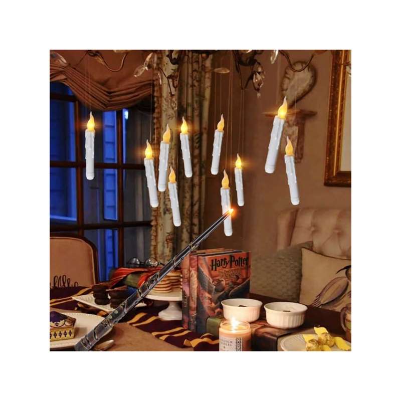 Harry Potter Floating Candles Wand Remote Control Light