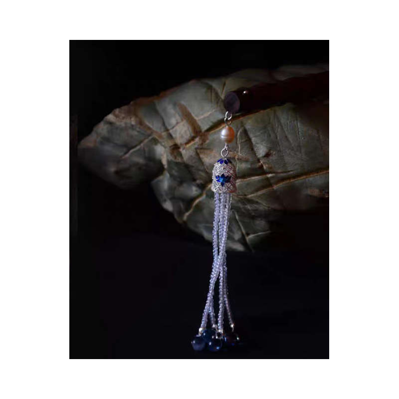 Wind Chime Tassel Sword Hair Pin