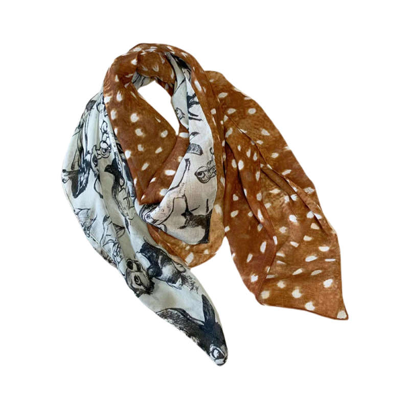 Bambi Deer Scarf