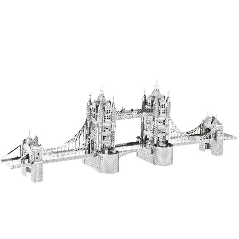 3D Metal Model Tower Bridge with tools