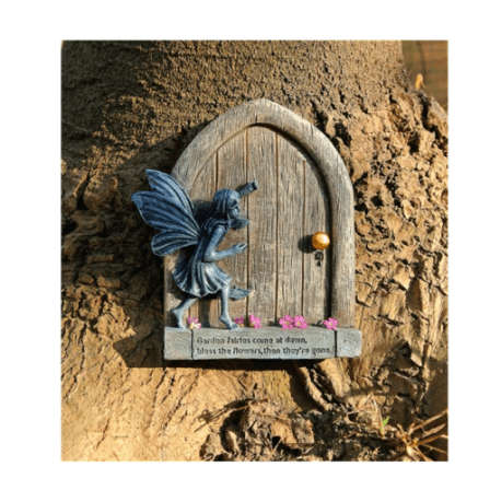 Flower fairy garden ornament