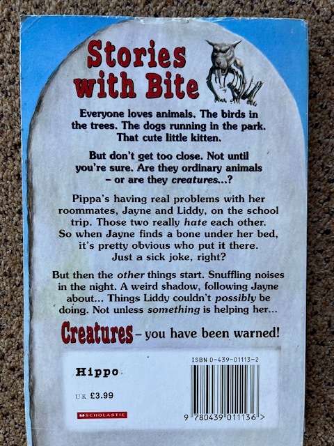 Creatures (1999) - Give a dog a bone by Louise Cooper 9780439011136