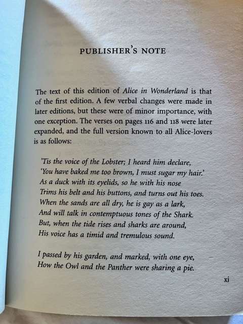 Alice`s Adventures in Wonderland - with illustrations (2008)