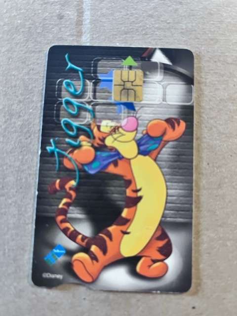 Telkom phone card Disney Tigger