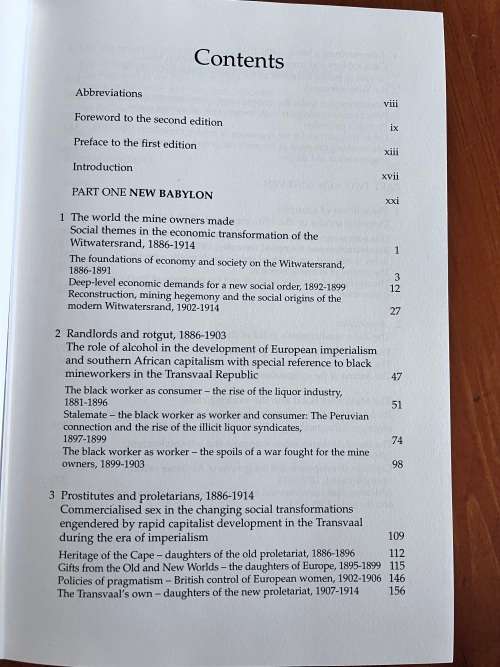 New Babylon New Nineveh (2001): hardcover in excellent condition - by Charles van Onselen