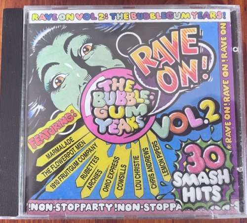 2 CD set - Rave on! volumes 1 and 2 - 60 smash hits (1992)