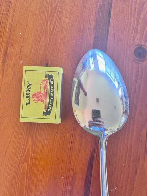 6 beautiful silver-plated serving spoons (WMF90-4 German)- 25cm long each
