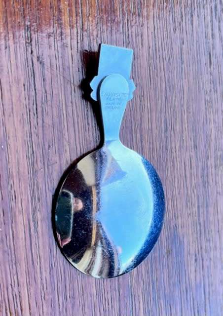 Rhodesia tea caddy spoon - marked NTHN Rhodesia