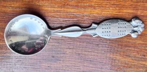 1950s Suid-Afrika/South Africa EPNS souvenir spoon - made in Norway