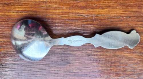 1950s Suid-Afrika/South Africa EPNS souvenir spoon - made in Norway
