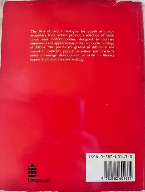 African Poetry for Schools Book 1 - Noel Machin (1990)