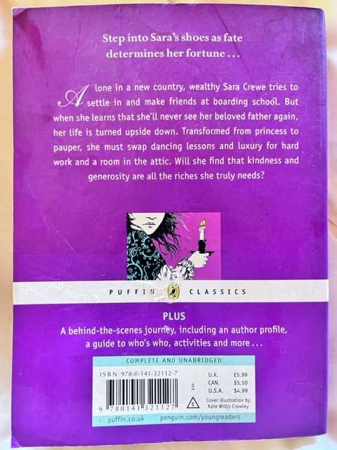 A Little Princess - Frances Hodgson Burnett (2008) Puffin Classics book