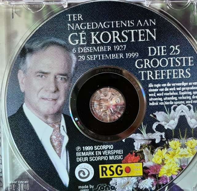 Ter Nagedagtenis aan Gé Korsten - Die 25 Grootste Treffers (1999)