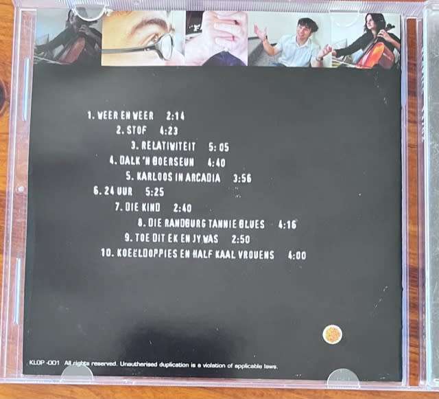 (CD) Klopjag 13/02 (cd signed) code KLOP-001