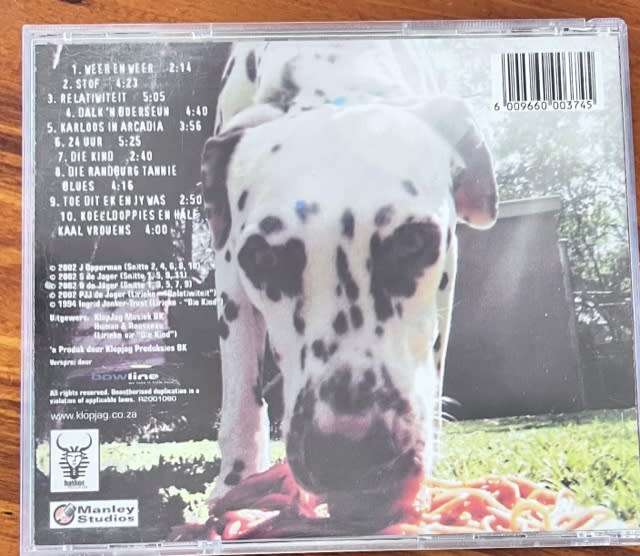 (CD) Klopjag 13/02 (cd signed) code KLOP-001