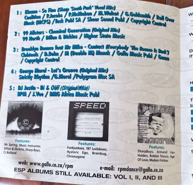 (CD) E.S.P. for superior raving, Volume 7 (1998) - The Ultimate DJ Mix by DJ Justin
